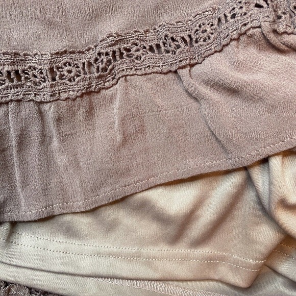 Easel Los Angeles Gracie Dress Size S Small Woman’s Plum Rose Floral Boho - Picture 11 of 11